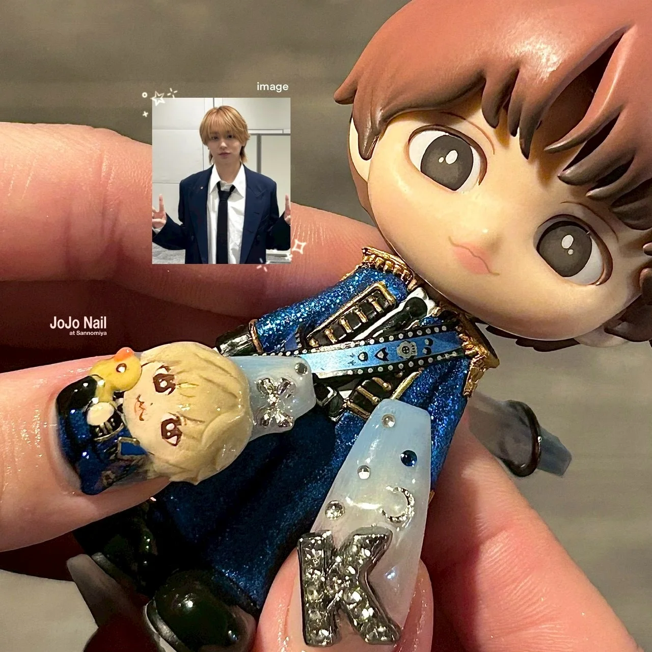 痛ネイル・オーダーチップ 作品03 | JOJO Nail at Sannomiya