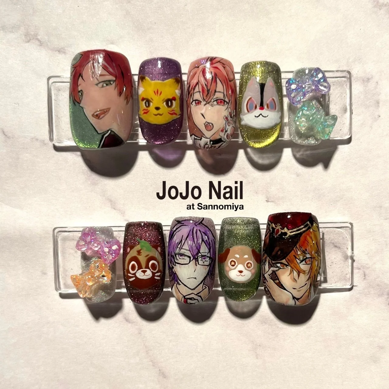 痛ネイル・オーダーチップ 作品06 | JOJO Nail at Sannomiya
