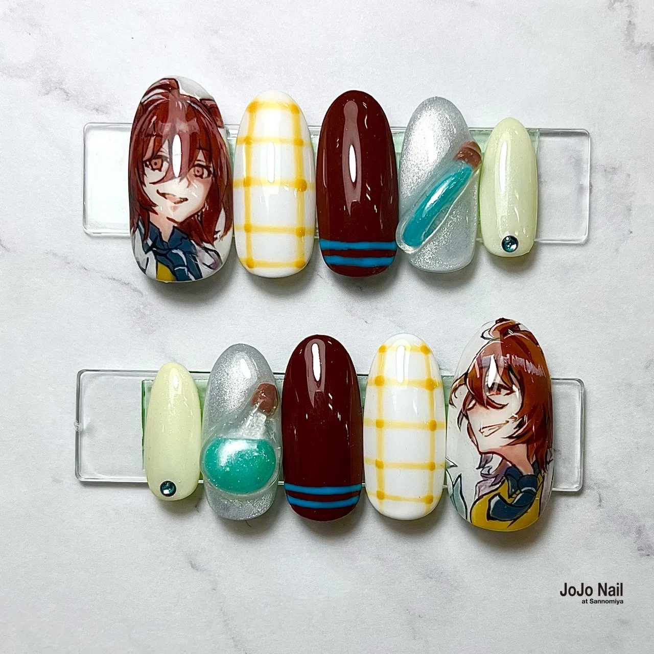 痛ネイル・オーダーチップ 作品07 | JOJO Nail at Sannomiya