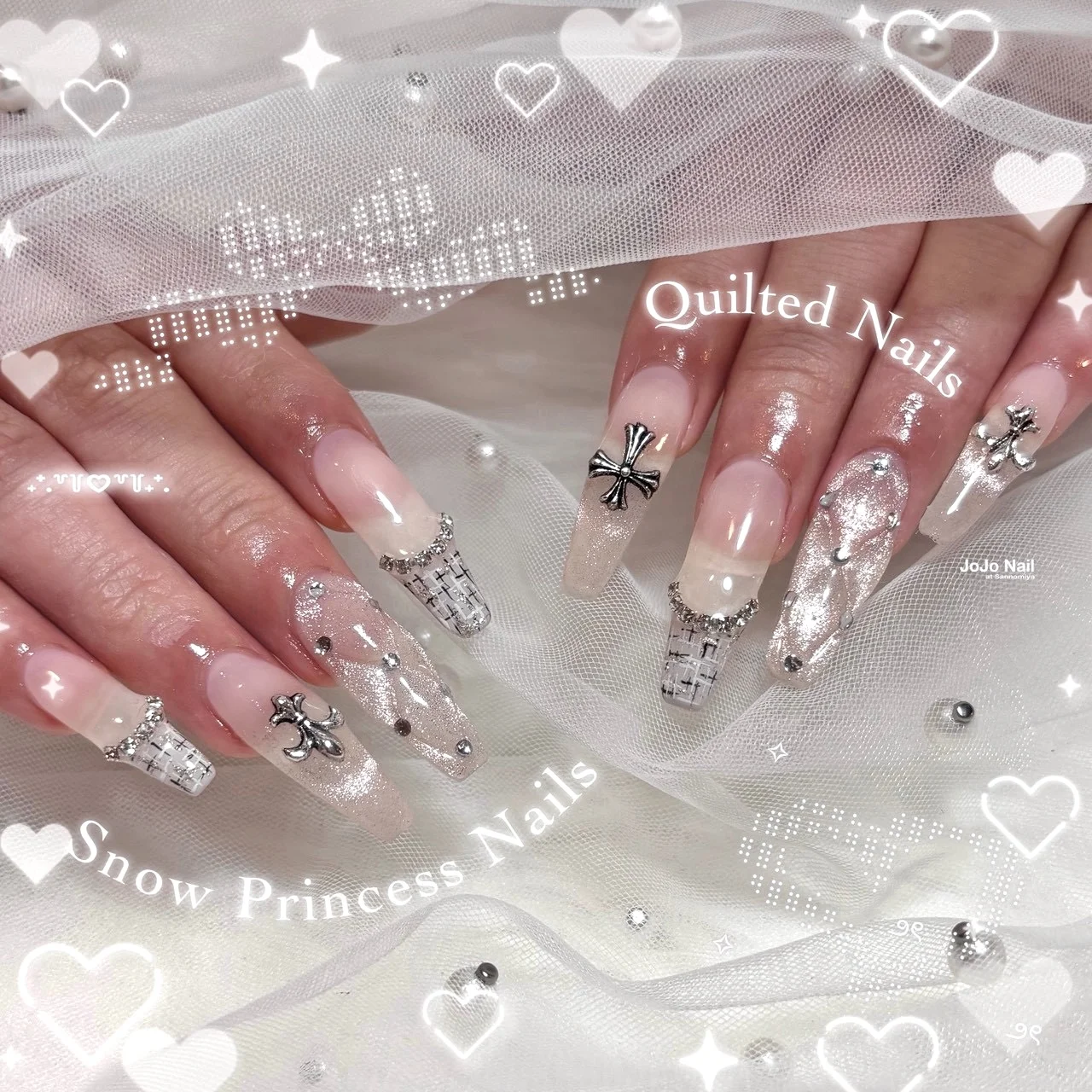 ロング・チップネイル 作品05 | JOJO Nail at Sannomiya