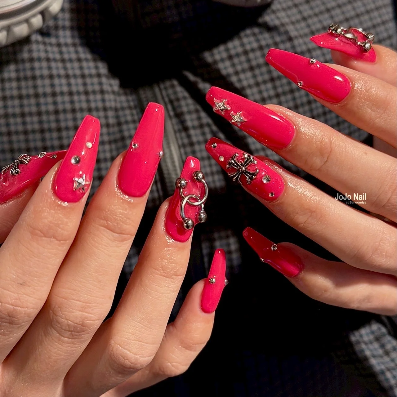 ロング・チップネイル 作品07 | JOJO Nail at Sannomiya