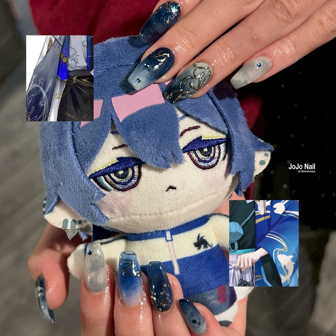 推しネイル・概念ネイル 作品02 | JOJO Nail at Sannomiya
