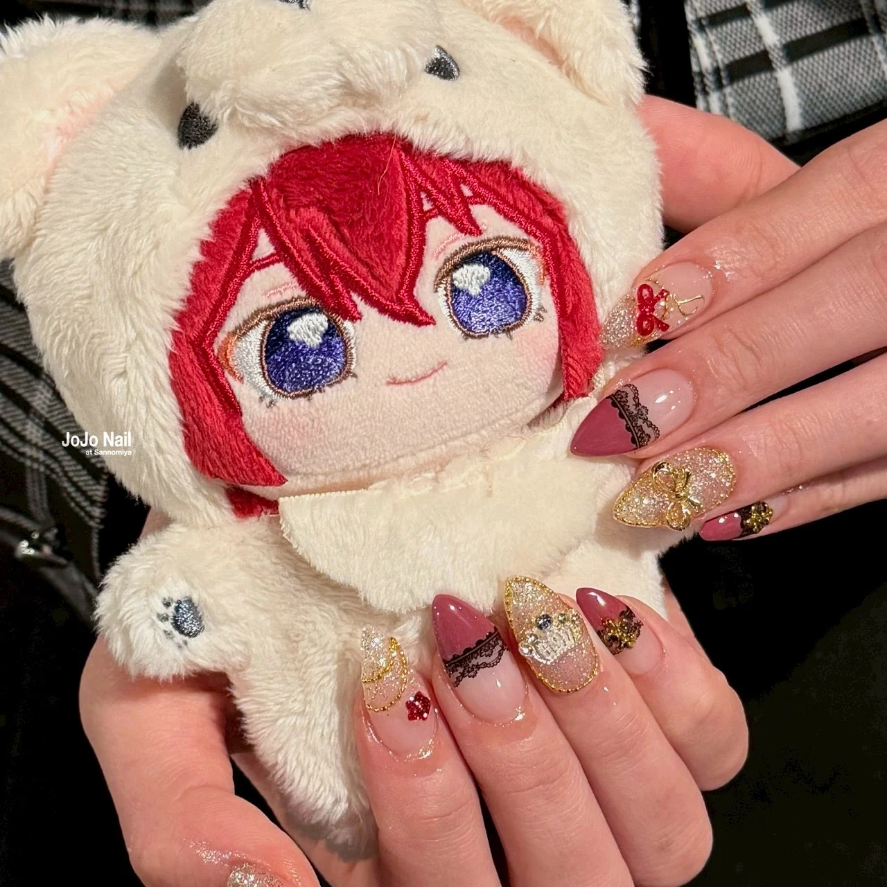 推しネイル・概念ネイル 作品08 | JOJO Nail at Sannomiya