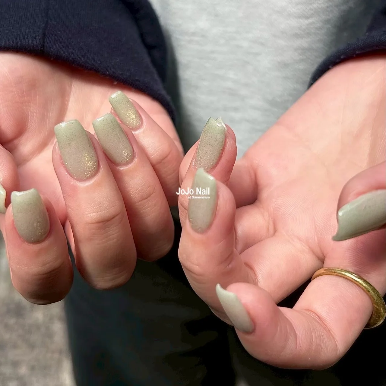 シンプル・ニュアンスネイル 作品03 | JOJO Nail at Sannomiya