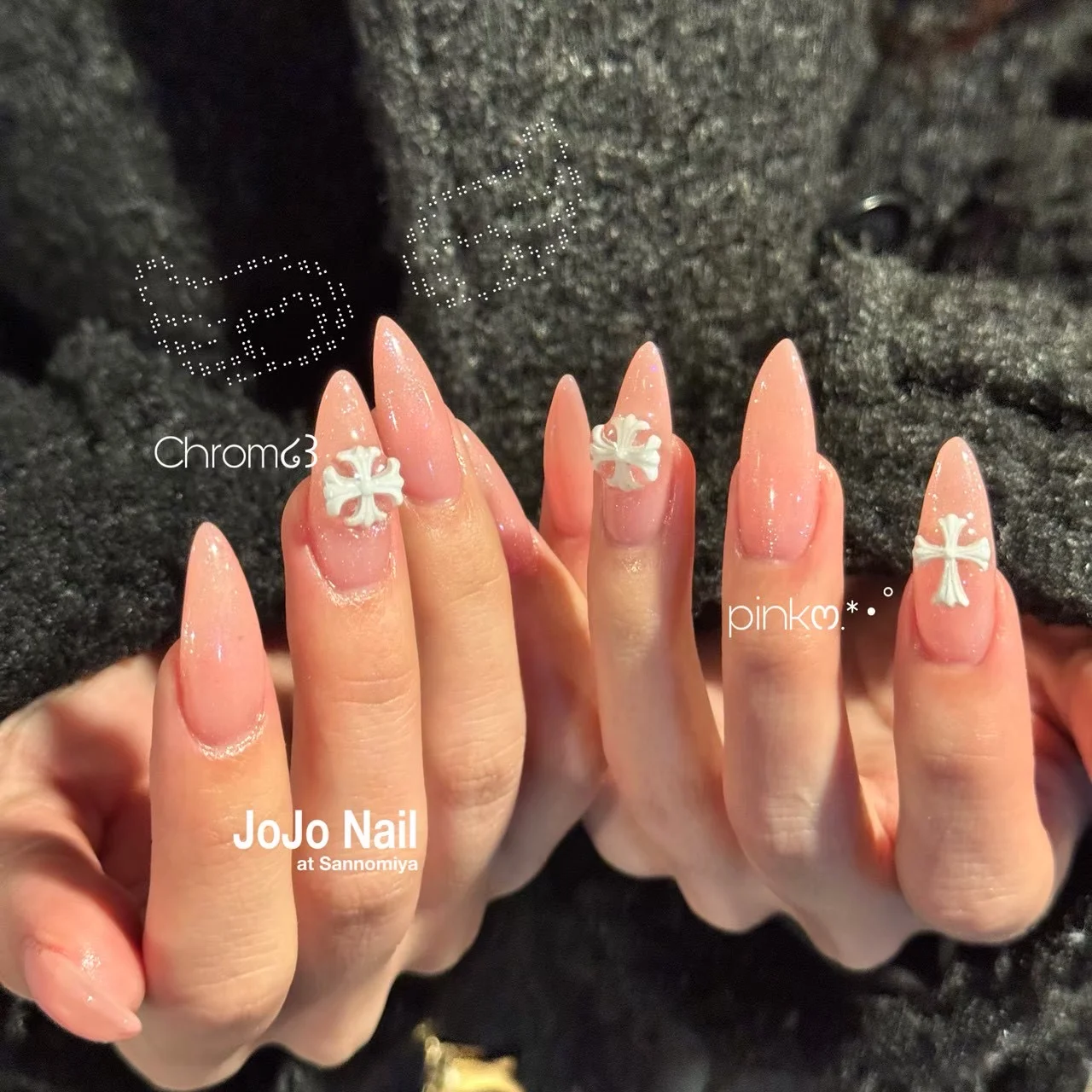 シンプル・ニュアンスネイル 作品04 | JOJO Nail at Sannomiya