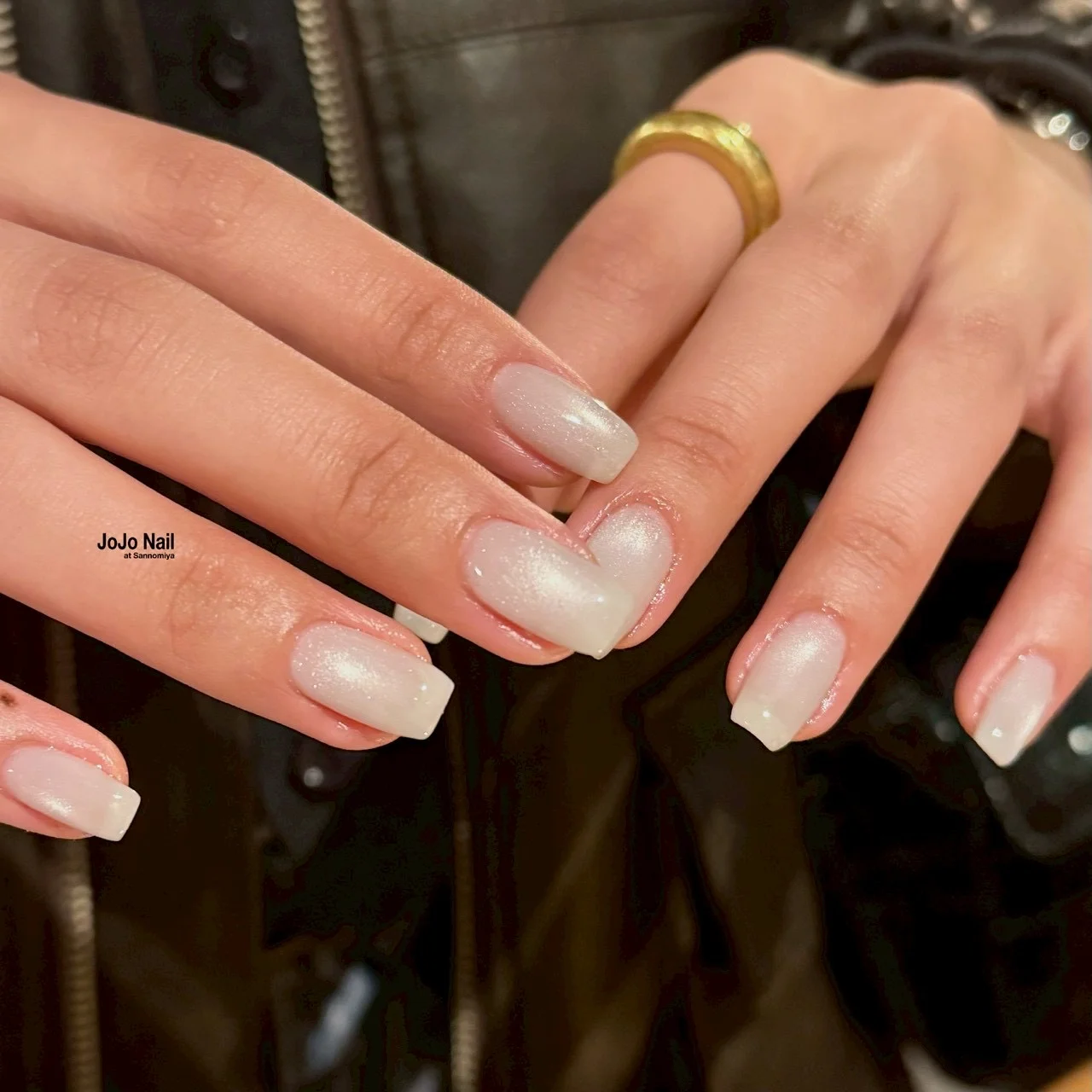 シンプル・ニュアンスネイル 作品08 | JOJO Nail at Sannomiya