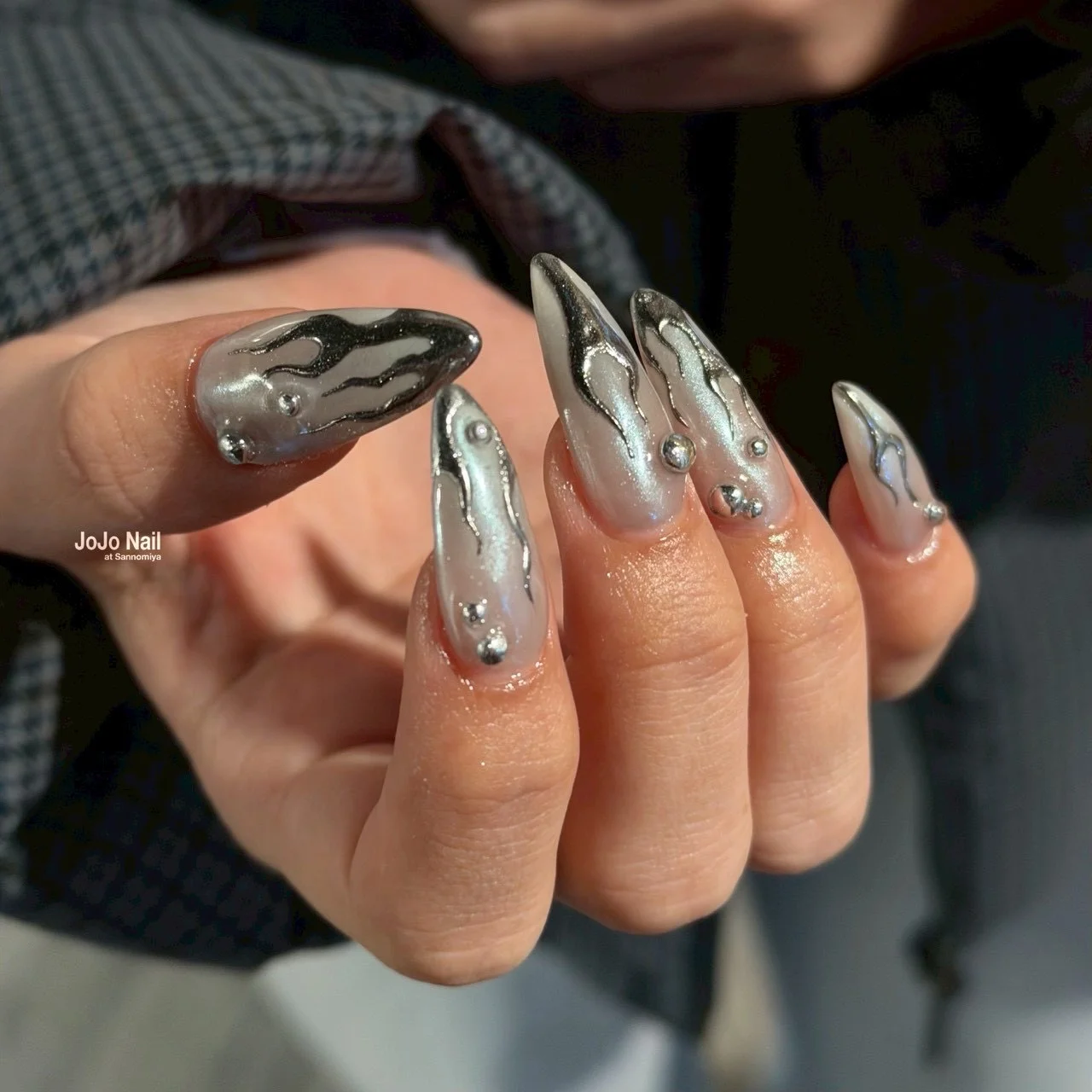 海外・個性派ネイル 作品04 | JOJO Nail at Sannomiya