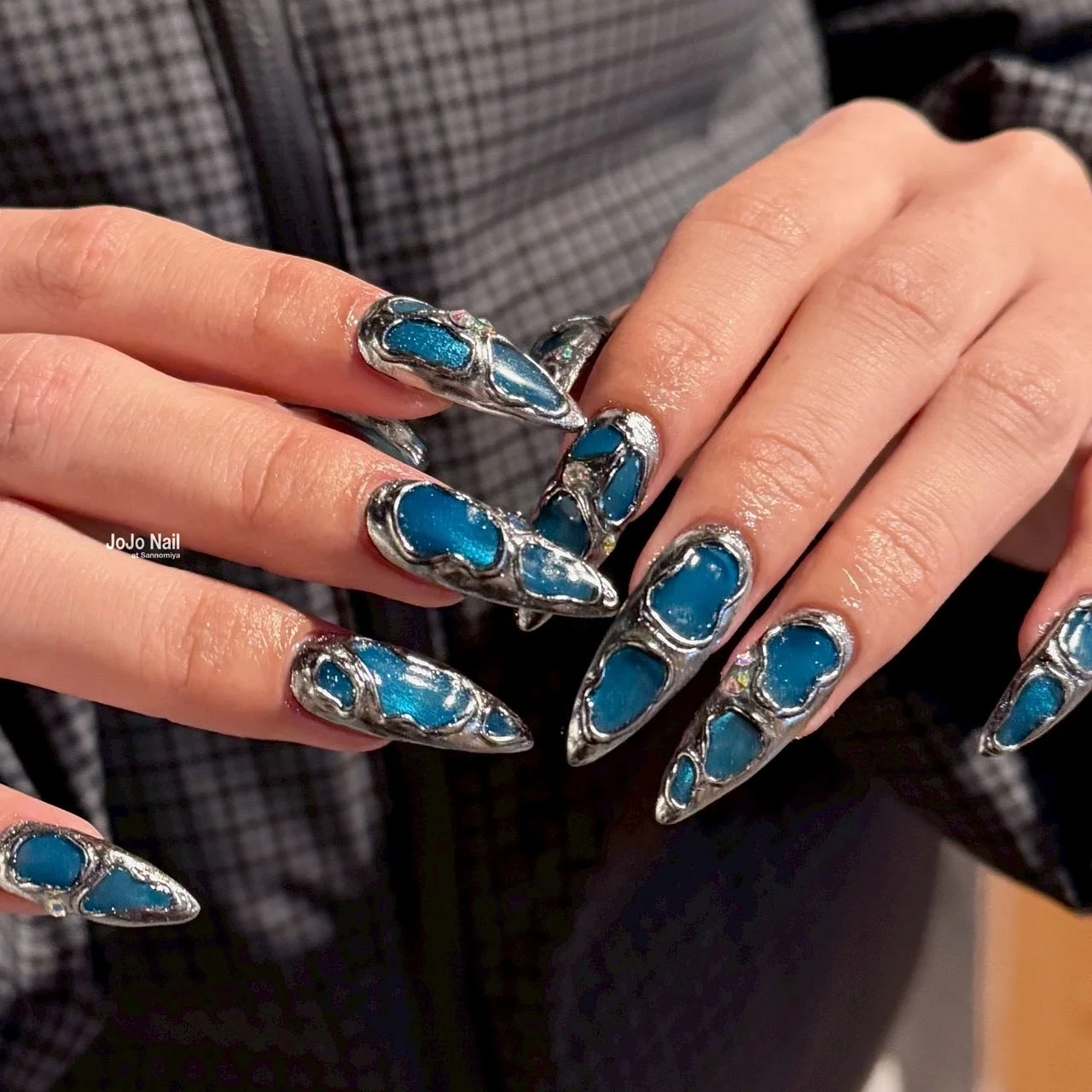 海外・個性派ネイル 作品05 | JOJO Nail at Sannomiya