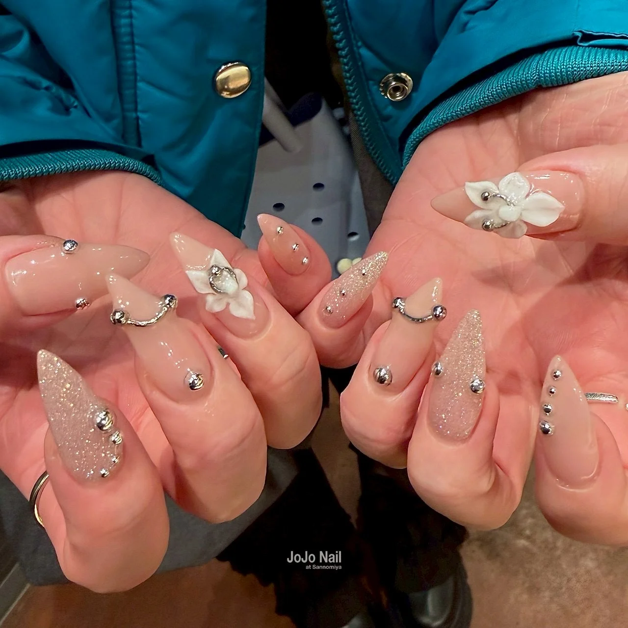 海外・個性派ネイル 作品07 | JOJO Nail at Sannomiya