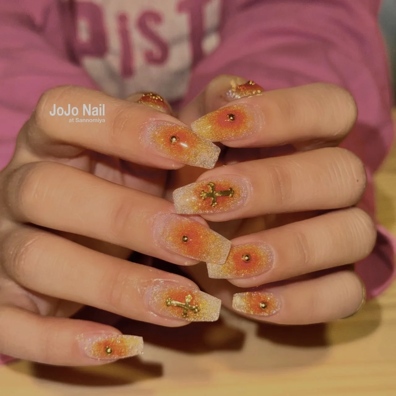 海外・個性派ネイル 作品08 | JOJO Nail at Sannomiya