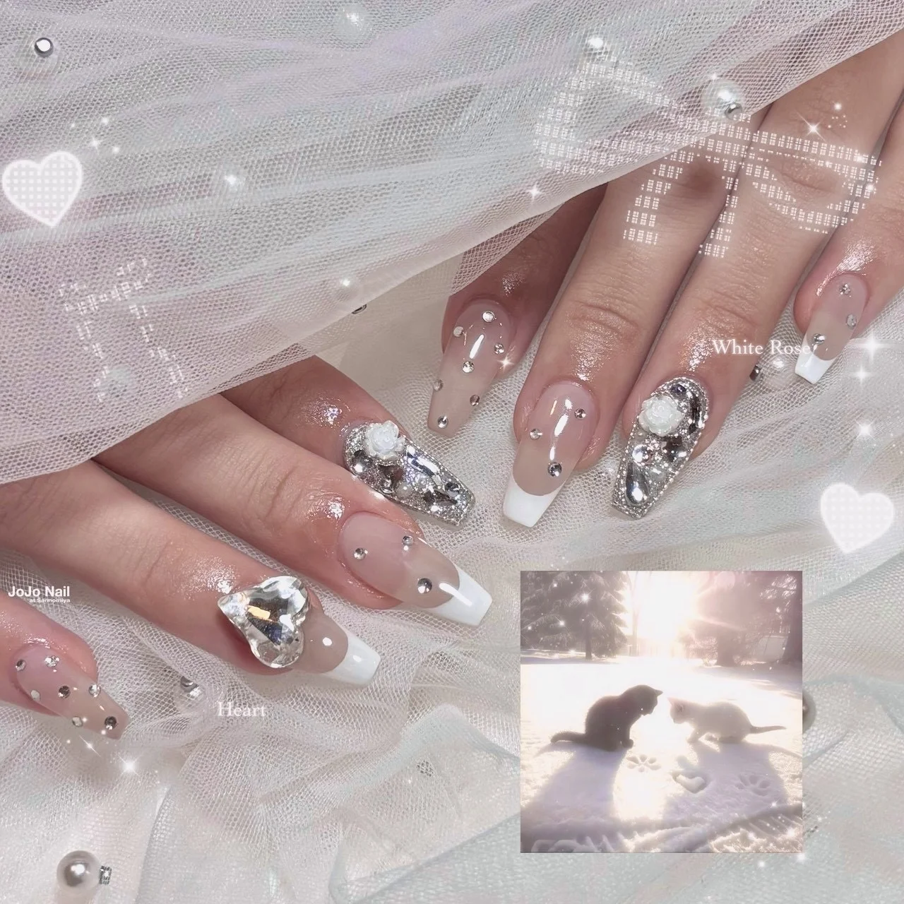 ワンホン・純欲ネイル 作品01 | JOJO Nail at Sannomiya