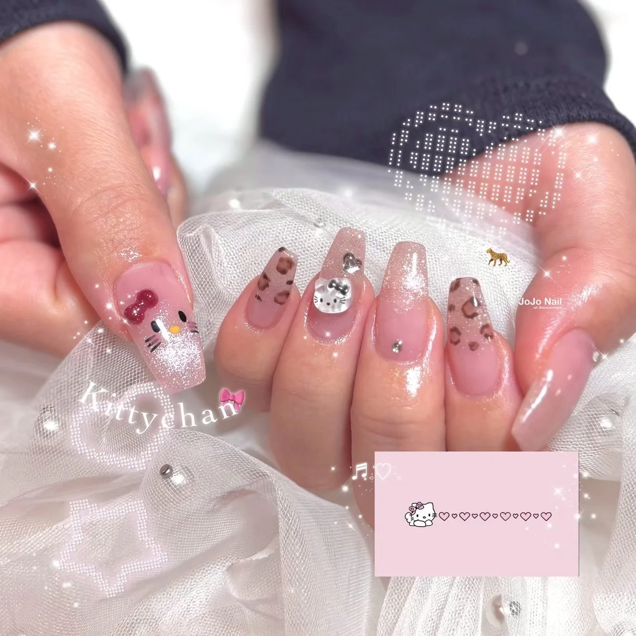 ワンホン・純欲ネイル 作品04 | JOJO Nail at Sannomiya