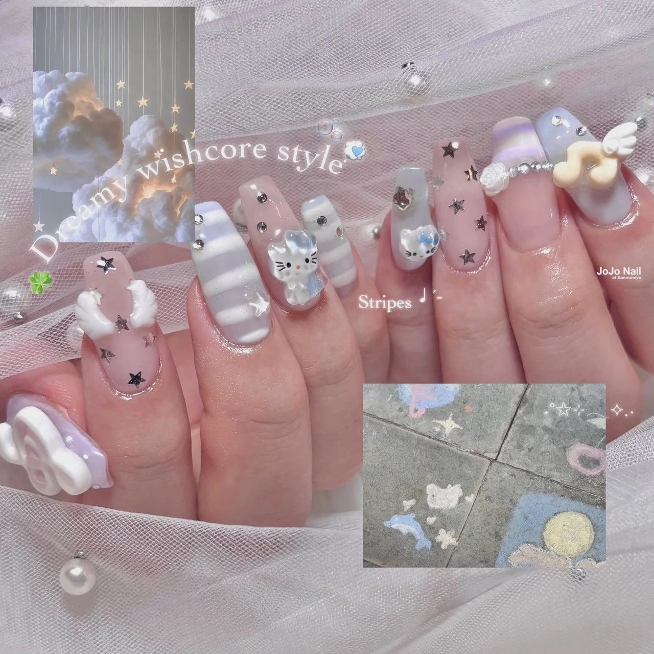 ワンホン・純欲ネイル 作品07 | JOJO Nail at Sannomiya