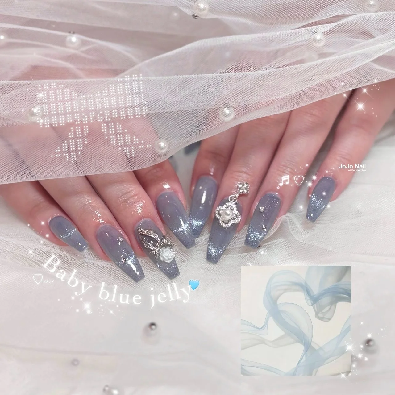 ワンホン・純欲ネイル 作品08 | JOJO Nail at Sannomiya