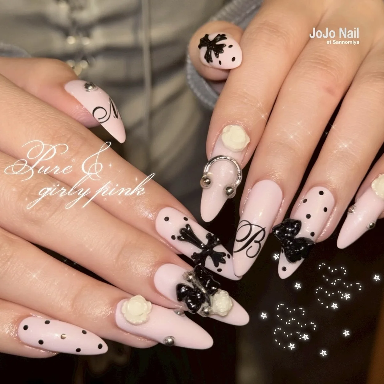 Y2K・韓国ネイル 作品05 | JOJO Nail at Sannomiya